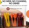 Exquisite Polished Plastic Silverware – 150 Pcs Heavy Duty Cutlery Set – 50 Each of Forks, Knives & Spoons – Disposable Utensil Set for Parties, Events & Catering – Flatware Set by Party Solids